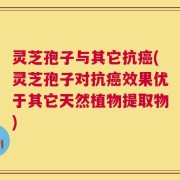 灵芝孢子与其它抗癌(灵芝孢子对抗癌效果优于其它天然植物提取物)