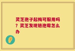 灵芝孢子起梅可服用吗？灵芝发现链孢霉怎么办