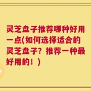 灵芝盘子推荐哪种好用一点(如何选择适合的灵芝盘子？推荐一种最好用的！)