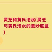灵芝和黄氏泡水(灵芝与黄氏泡水的美妙联盟)