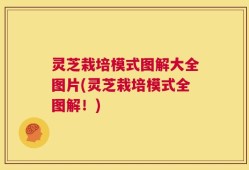 灵芝栽培模式图解大全图片(灵芝栽培模式全图解！)