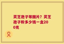 灵芝孢子等图片？灵芝孢子粉多少钱一盒200克