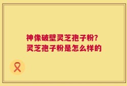 神像破壁灵芝孢子粉？灵芝孢子粉是怎么样的