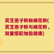 灵芝孢子粉和蜂花粉(灵芝孢子粉与蜂花粉，双重搭配加倍健康)