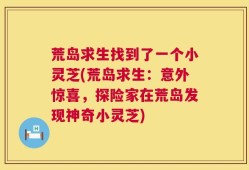 荒岛求生找到了一个小灵芝(荒岛求生：意外惊喜，探险家在荒岛发现神奇小灵芝)