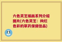 六色灵芝插画系列介绍图片(六色灵芝：绚烂色彩的草药保健佳品)