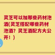 灵芝可以加那些药材泡酒(灵芝搭配哪些药材泡酒？灵芝酒配方大公开！)