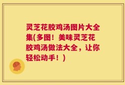 灵芝花胶鸡汤图片大全集(多图！美味灵芝花胶鸡汤做法大全，让你轻松动手！)