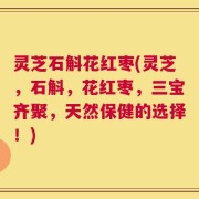 灵芝石斛花红枣(灵芝，石斛，花红枣，三宝齐聚，天然保健的选择！)