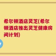 希尔顿酒店灵芝(希尔顿酒店推出灵芝健康房间计划)