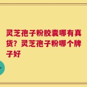 灵芝孢子粉胶囊哪有真货？灵芝孢子粉哪个牌子好