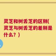 灵芝和树舌芝的区别(灵芝与树舌芝的差别是什么？)