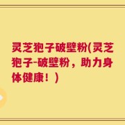 灵芝狍子破壁粉(灵芝狍子-破壁粉，助力身体健康！)