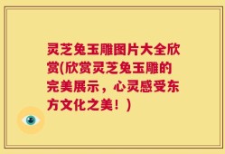 灵芝兔玉雕图片大全欣赏(欣赏灵芝兔玉雕的完美展示，心灵感受东方文化之美！)