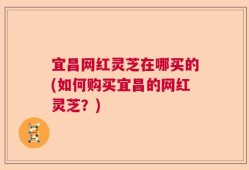 宜昌网红灵芝在哪买的(如何购买宜昌的网红灵芝？)