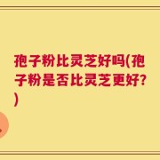 孢子粉比灵芝好吗(孢子粉是否比灵芝更好？)
