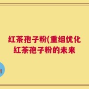 红茶孢子粉(重组优化  红茶孢子粉的未来