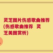 灵芝图片伤感歌曲推荐(伤感歌曲推荐  灵芝美图赏析)
