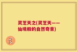灵芝天之(灵芝天——仙境般的自然奇景)