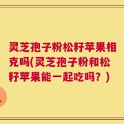 灵芝孢子粉松籽苹果相克吗(灵芝孢子粉和松籽苹果能一起吃吗？)
