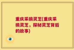 重庆采摘灵芝(重庆采摘灵芝，探秘灵芝背后的故事)