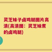 灵芝妹子卤鸡腿图片高清(高清图：灵芝妹煮的卤鸡腿)