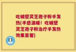 吃破壁灵芝孢子粉手发热(手感温暖！吃破壁灵芝孢子粉治疗手发热效果显著)