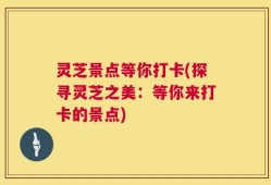 灵芝景点等你打卡(探寻灵芝之美：等你来打卡的景点)