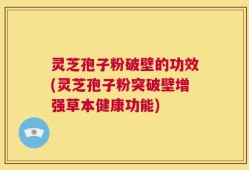 灵芝孢子粉破壁的功效(灵芝孢子粉突破壁增强草本健康功能)