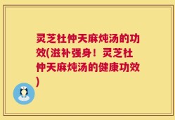 灵芝杜仲天麻炖汤的功效(滋补强身！灵芝杜仲天麻炖汤的健康功效)
