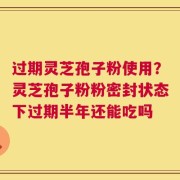 过期灵芝孢子粉使用？灵芝孢子粉粉密封状态下过期半年还能吃吗
