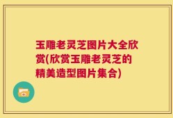 玉雕老灵芝图片大全欣赏(欣赏玉雕老灵芝的精美造型图片集合)