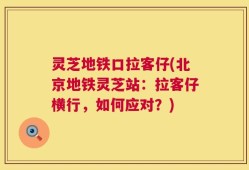 灵芝地铁口拉客仔(北京地铁灵芝站：拉客仔横行，如何应对？)