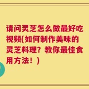 请问灵芝怎么做最好吃视频(如何制作美味的灵芝料理？教你最佳食用方法！)