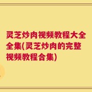 灵芝炒肉视频教程大全全集(灵芝炒肉的完整视频教程合集)