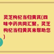 灵芝枸杞当归黄芪(四味中药共同汇聚，灵芝枸杞当归黄芪来帮助您)