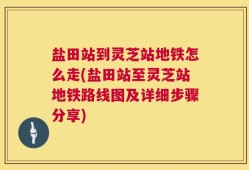 盐田站到灵芝站地铁怎么走(盐田站至灵芝站地铁路线图及详细步骤分享)