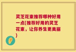 灵芝花束推荐哪种好用一点(推荐好用的灵芝花束，让你养生更美丽)