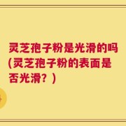 灵芝孢子粉是光滑的吗(灵芝孢子粉的表面是否光滑？)