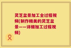 灵芝盆景加工全过程视频(制作精美的灵芝盆景——详细加工过程视频)