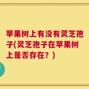 苹果树上有没有灵芝孢子(灵芝孢子在苹果树上是否存在？)
