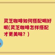 灵芝咖啡如何搭配喝好呢(灵芝咖啡怎样搭配才更美味？)