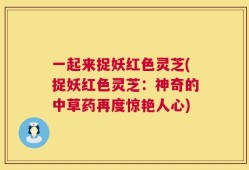 一起来捉妖红色灵芝(捉妖红色灵芝：神奇的中草药再度惊艳人心)