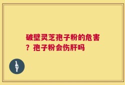 破壁灵芝孢子粉的危害？孢子粉会伤肝吗