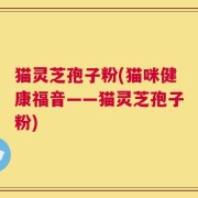 猫灵芝孢子粉(猫咪健康福音——猫灵芝孢子粉)