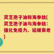 灵芝孢子油和海参肽(灵芝孢子油与海参肽：强化免疫力、延缓衰老)