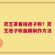 灵芝罩着接孢子粉？灵芝孢子粉面膜制作方法