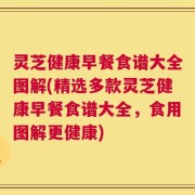 灵芝健康早餐食谱大全图解(精选多款灵芝健康早餐食谱大全，食用图解更健康)