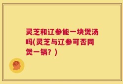 灵芝和辽参能一块煲汤吗(灵芝与辽参可否同煲一锅？)