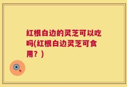 红根白边的灵芝可以吃吗(红根白边灵芝可食用？)